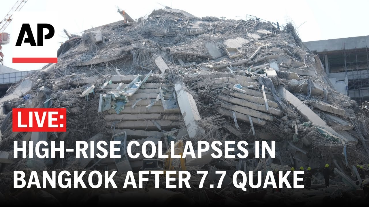LIVE: Bangkok skyline as quake rocks Thailand