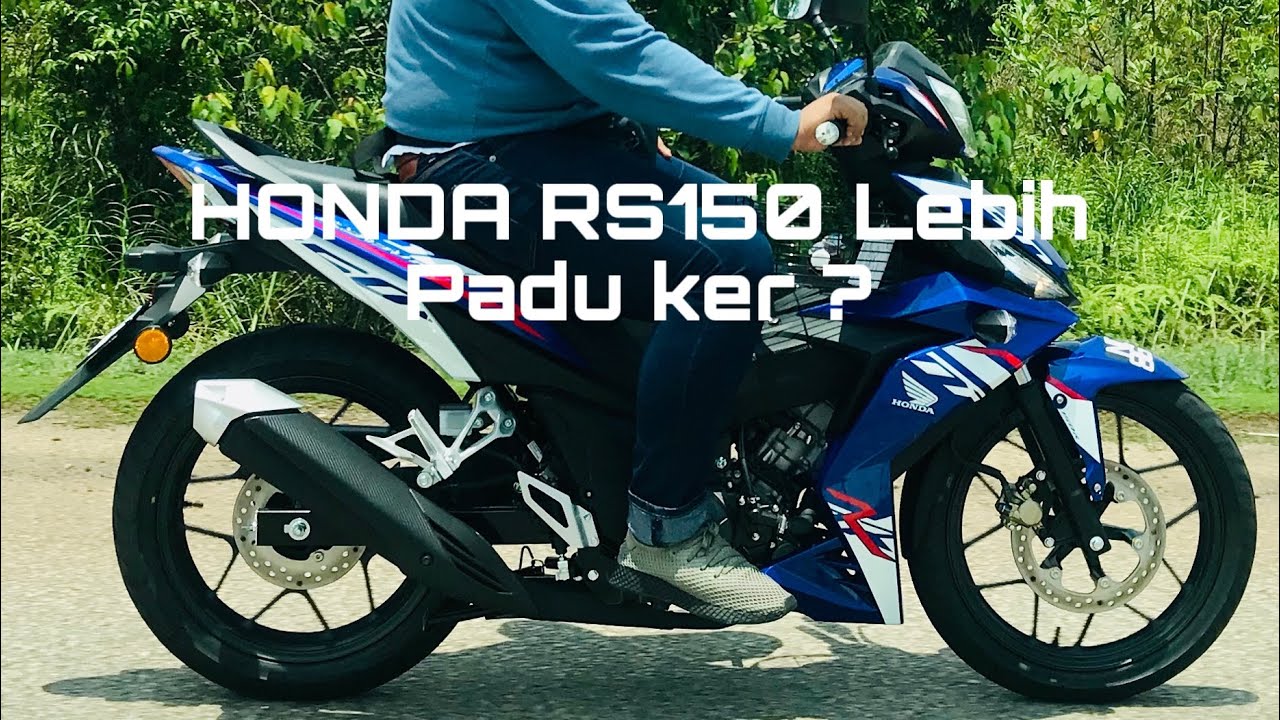 Review Honda RS150 Padu