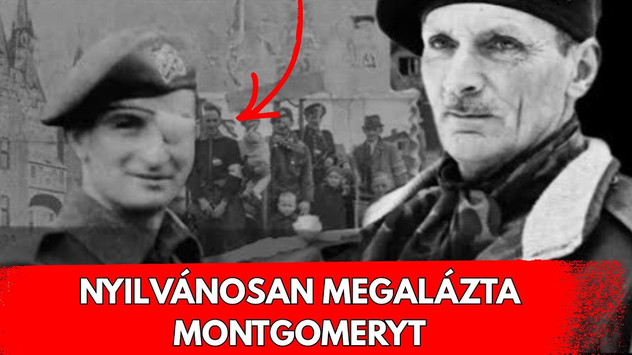 Amikor egy mesterlövész megtette, amiről Patton csak álmodott: nyilvánosan megalázta Montgomeryt