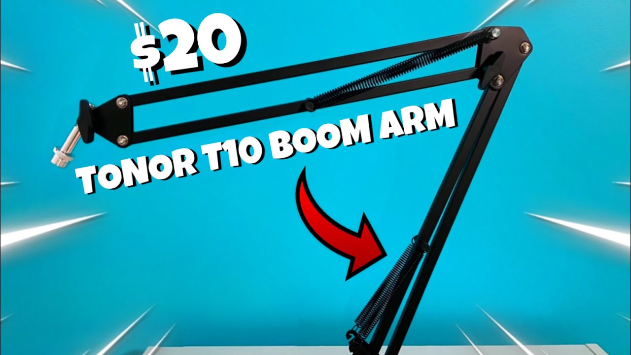 The BEST BUDGET Boom Arm of 2023?! (TONOR T10)