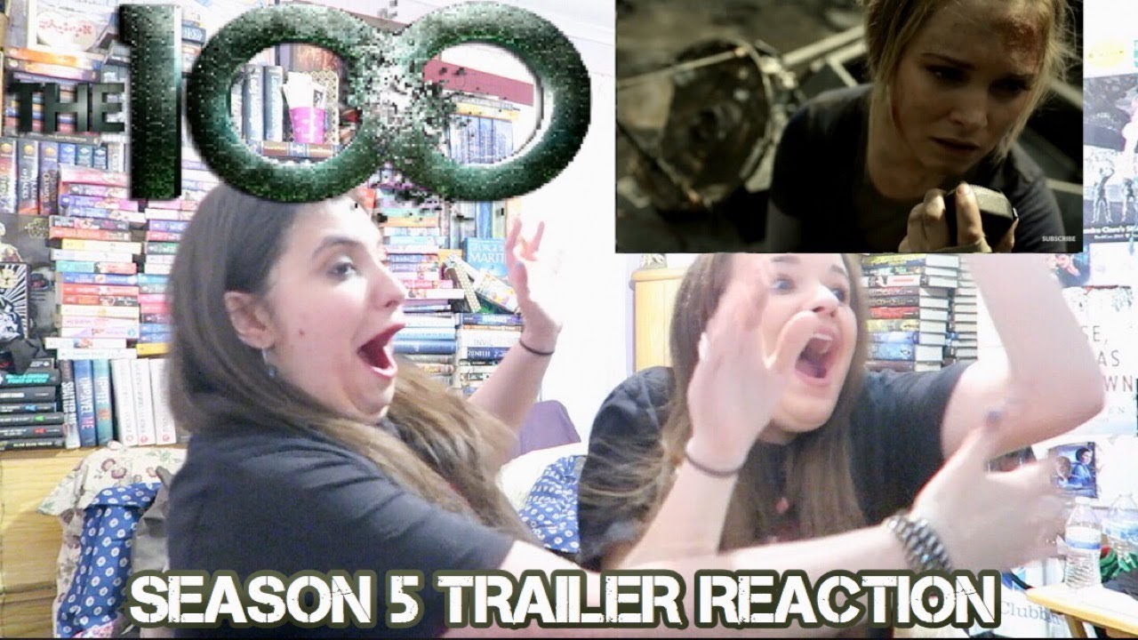 THE 100 SEASON 5 TRAILER REACTION