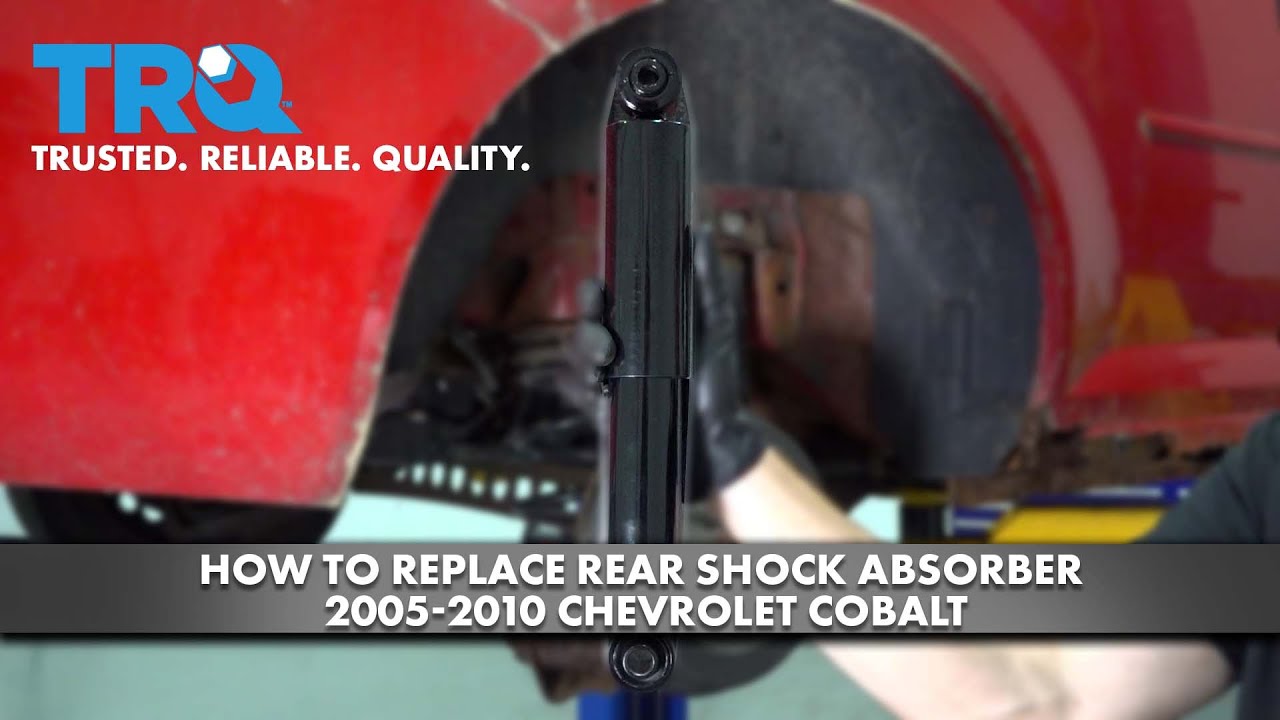How to Replace Rear Shock Absorber 2005-2010 Chevrolet Cobalt