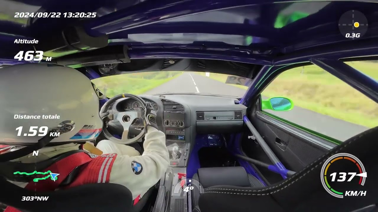 FINALE DES COURSES DE CÔTE STEIGE 2024 / BMW M3 E36 grpN