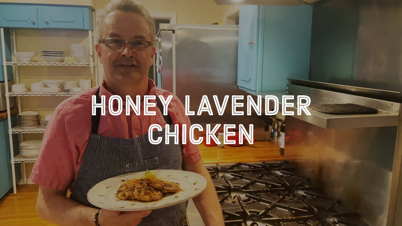Honey Lavender Chicken and Spaghetti Squash Alfredo with Chef David Holben