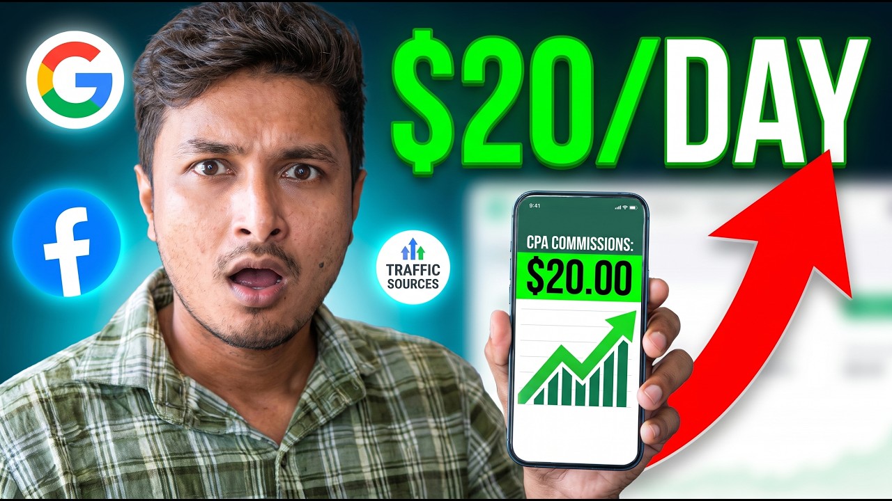 How to Make $20 Per Day from CPA Marketing Fast with Zero Investment