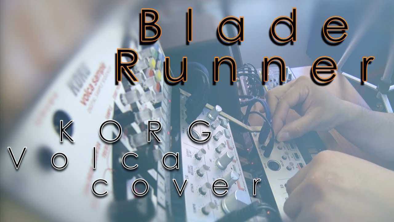 Blade Runner end titles cover (Korg Volca)