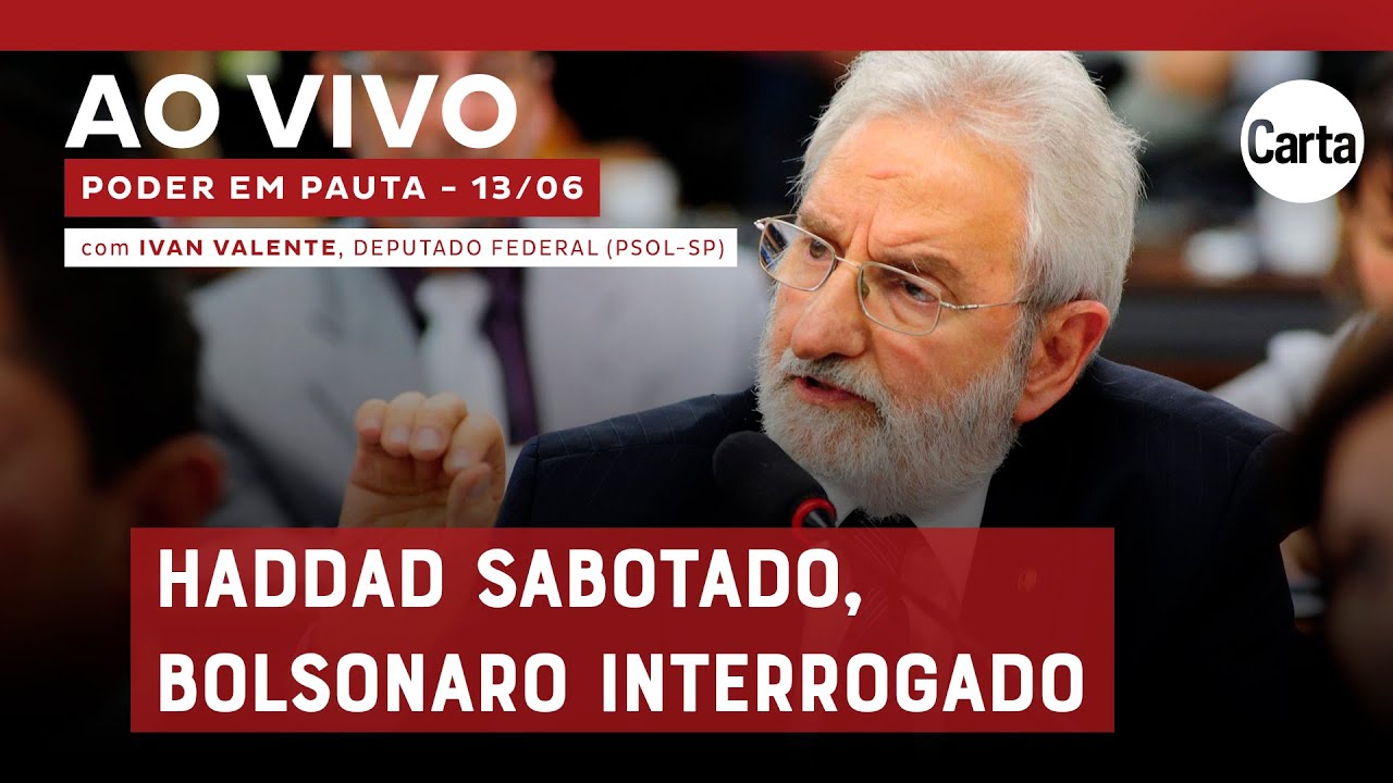 Congresso 'dos ricos' desafia Haddad | Poder em Pauta AO VIVO com IVAN VALENTE (PSOL-SP)