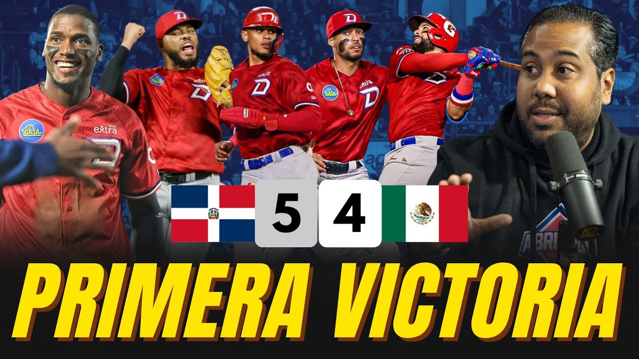 DOMINICANA LE GANA A MÉXICO EN SERIE DEL CARIBE