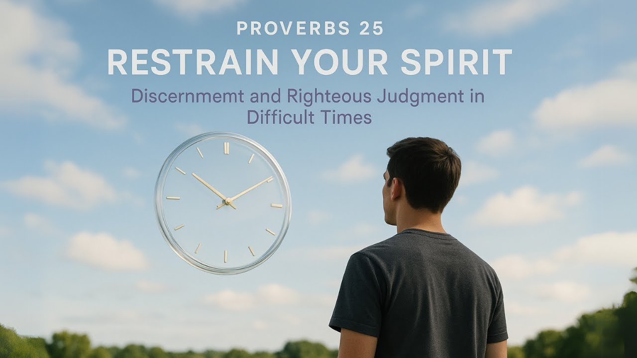 Proverbs 25 Part 2 |  How to Live with Discernment in a World of Deception?