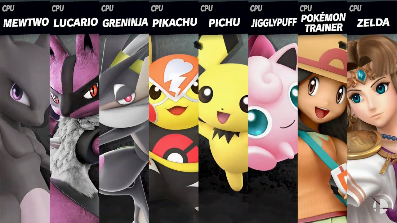 Super Smash Bros. Ultimate - Pokémon Battle (Feat. Zelda)