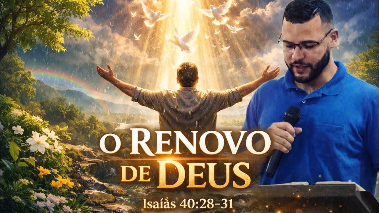 O Renovo de Deus, Isaias 40: 28 ao 31 #pregação #fe #salvação 