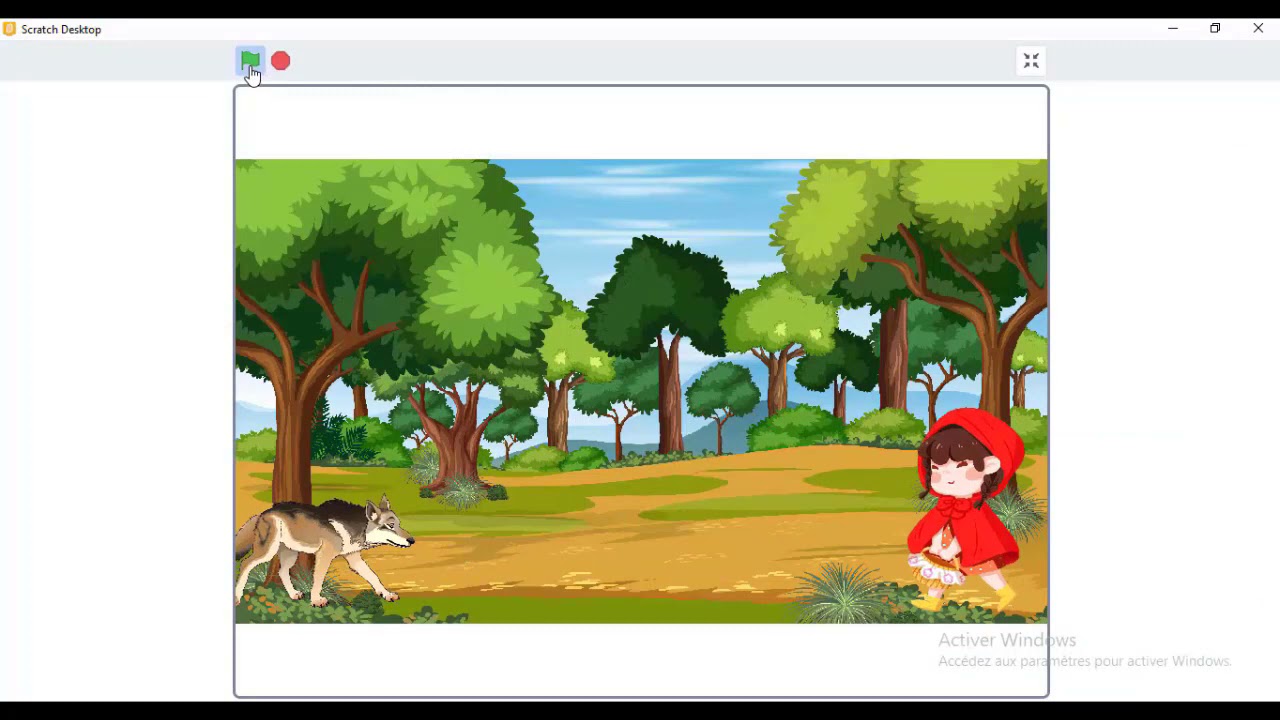 Production des contes et des  histoires numériques en utilisant le logiciel SCRATCH