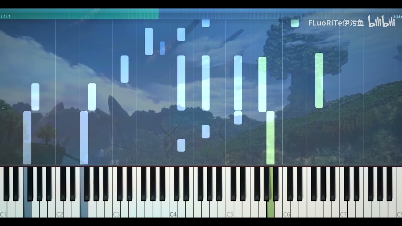 メインテーマ Xenoblade theme Piano