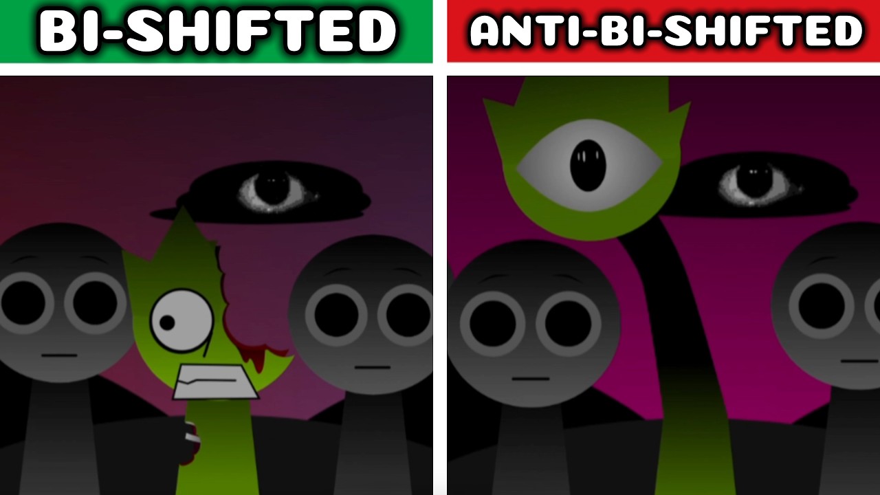 Incredibo Sprunki &mdash; Bi-Shifted vs Anti-Bi-Shifted: Which One Cooler?