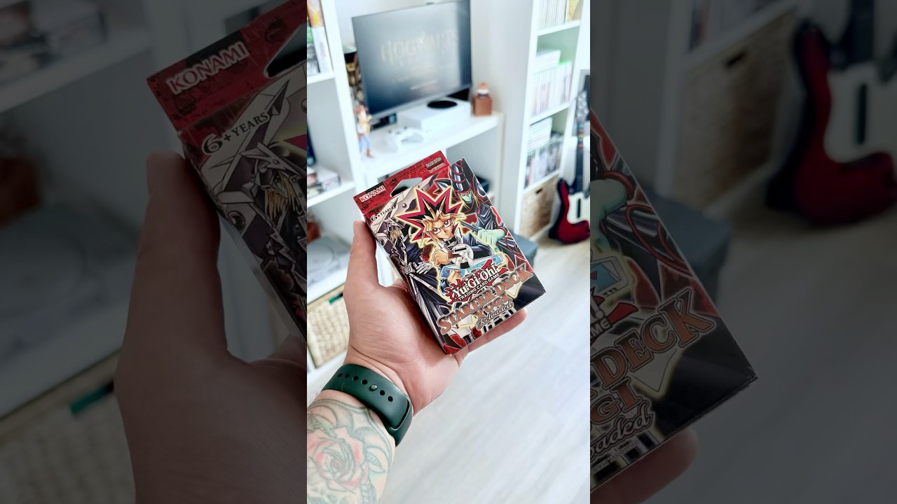 What&rsquo;s your favorite old-school deck? Yu-Gi-Oh! : Starter Deck - Yugi Reloaded #yugioh #shorts #asmr