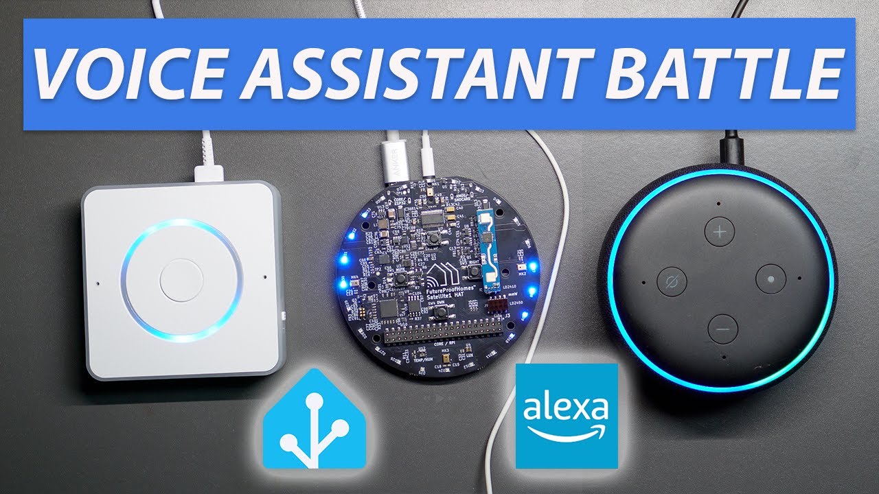 Частные и облачные голосовые помощники (Home Assistant Voice, Satellite 1, Amazon Echo)