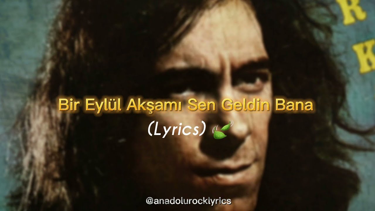 Erkin Koray - Bir Eylül Akşamı (Lyrics)