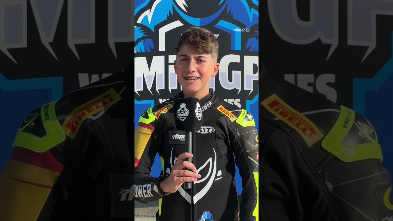 The #MiniGP riders wish you a HAPPY HOLIDAY in their native languages 💙