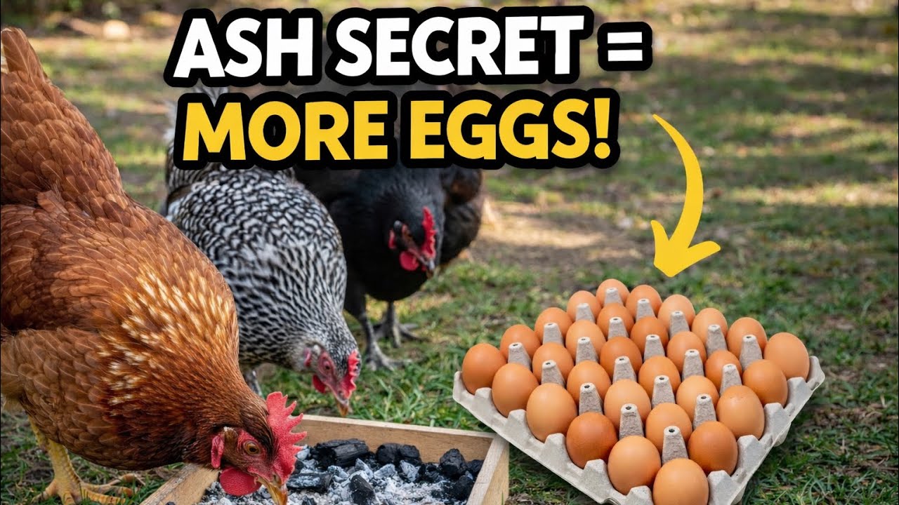 Charcoal & Ash: The Secret to Healthier, More Productive Chickens (My Exact Method)