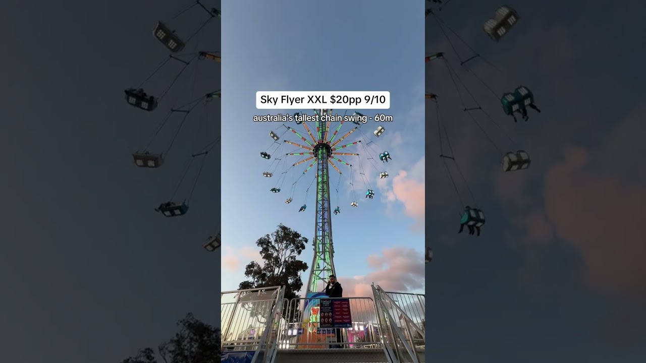 Rating the rides at this year&rsquo;s Melbourne Royal Show 🎡