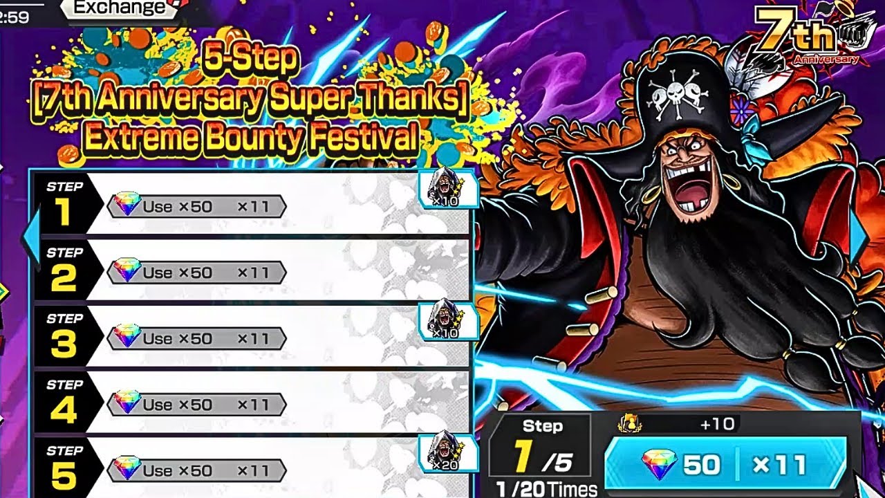 I CAN'T BELIEVE THESE BLACKBEARD PULLS | One Piece Bounty Rush - THE FOUR EMPERORS MARSHALL D. TEACH