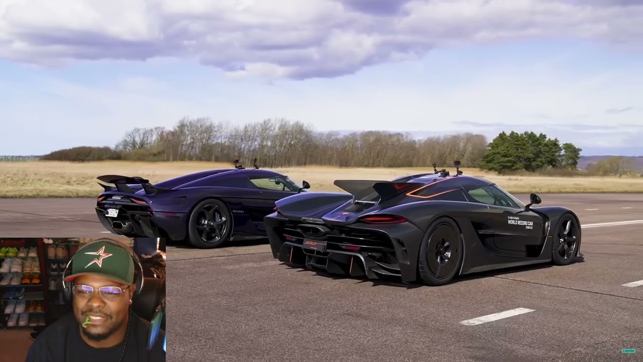 Koenigsegg Jesko Absolut vs Regera | REACTION | That Ninja J3