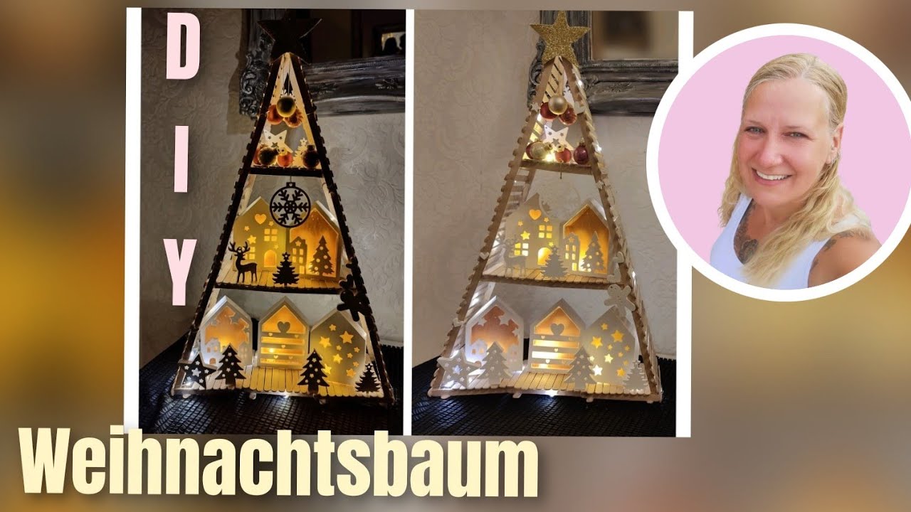 DIY Weihnachtsbaum aus Eisstielen ✨ | Raysin Deko selber machen | Zauberwels 