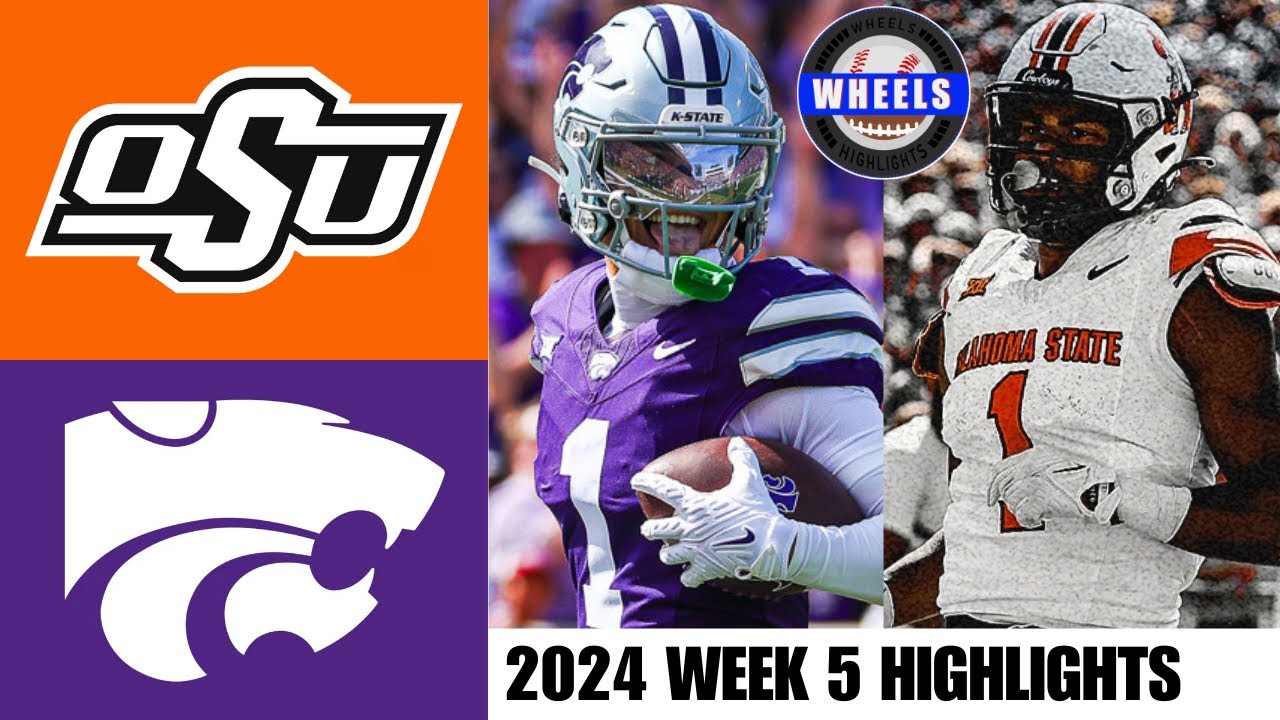 #20 Oklahoma State vs #23 Kansas State | Full Game Highlights | 2024 College Football Highlights