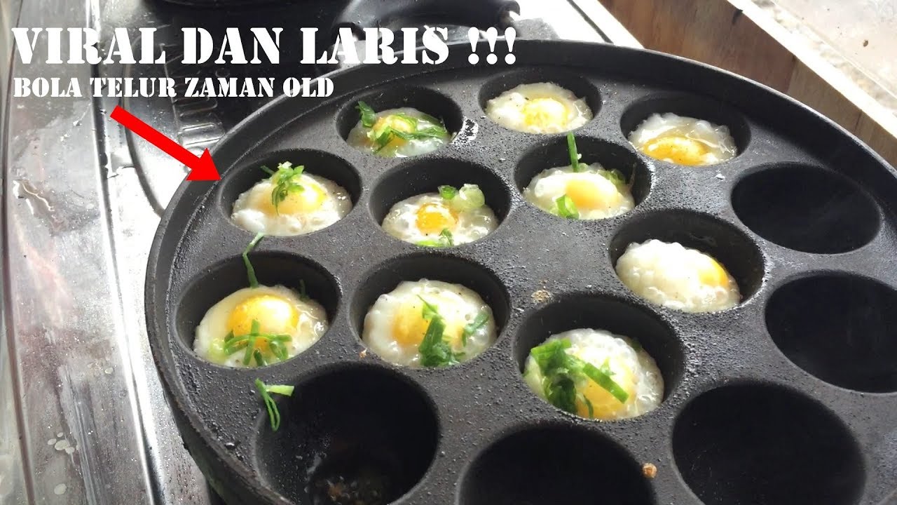 OMZETNYA MANTAP !! BOLA TELUR ZAMAN OLD | PONTIANAK STREET FOOD #172
