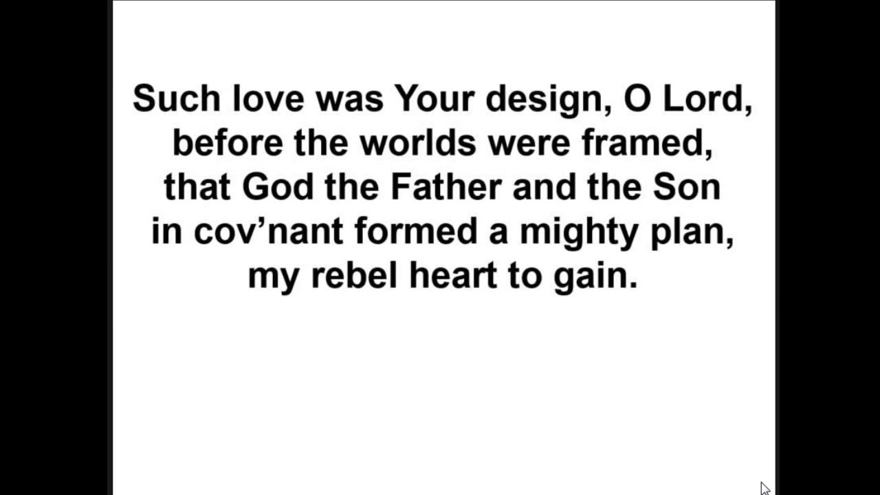 My Gracious Lord, Your Love is Vast &bull; Eric J. Alexander (1932)