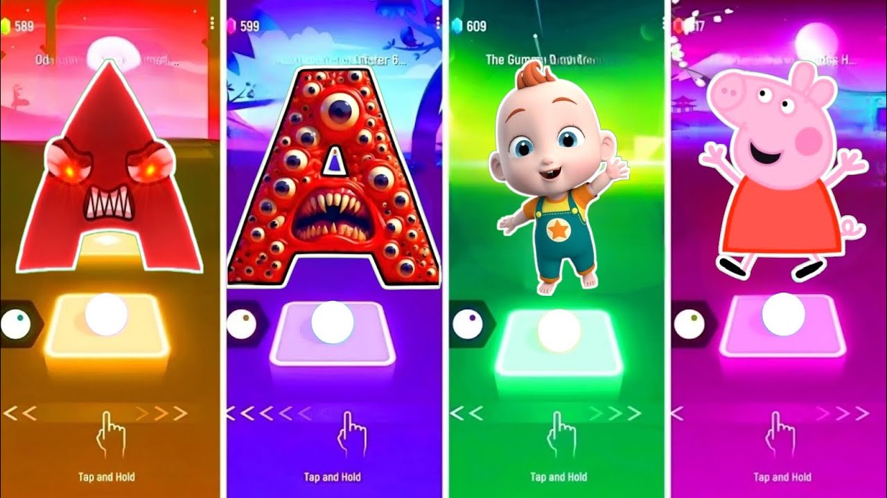 Evil Alphabet Lore 🆚 Alphabet Lore Monster 🆚 Super JoJo 🆚 Peppa Pig. 🎶 Who Is Best?🎵 Tell We? 😍