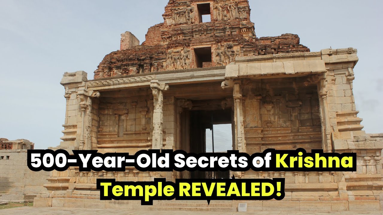 Discover the HIDDEN History of Hampi Shri Krishna Temple in 2025