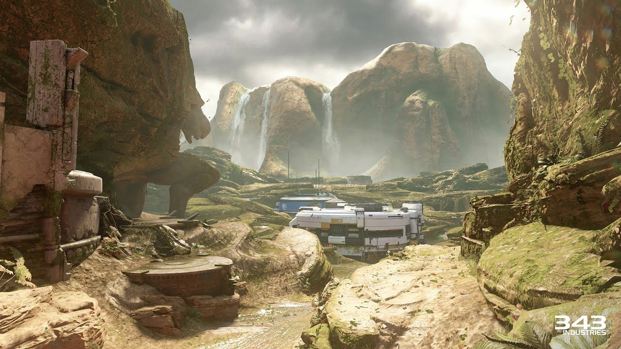Halo 5 Simple and Clean Sanctum Legendary Warzone Firefight
