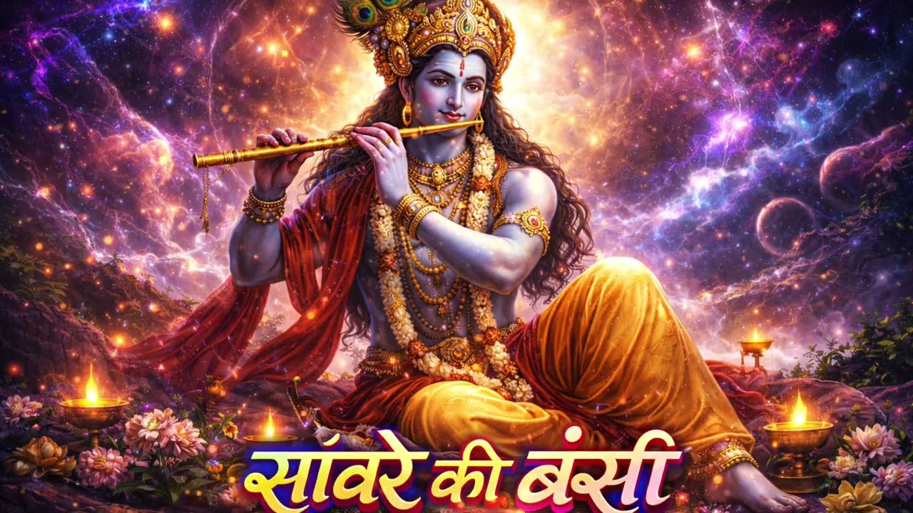 श्याम की बंसी की धुन 🎵 |आंखें बंद करो,महसूस करो कृष्ण को|2026 का सबसे मधुर कृष्ण भजन#krishnabhajan