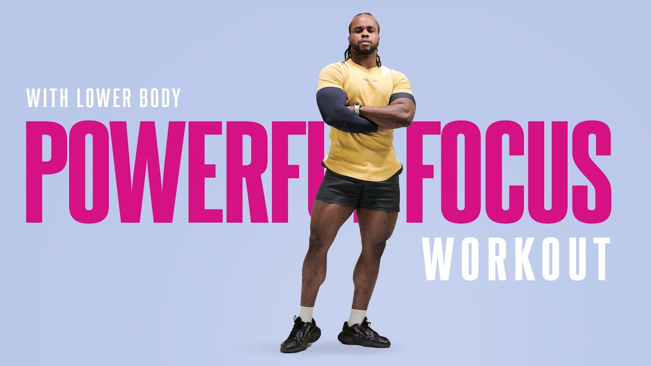 With Lower Body Powerful Focus Workout (Feat. Miracle)