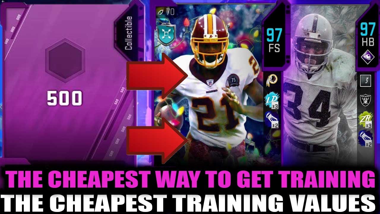 CHEAPEST WAY TO GET TRAINING! TAKE ADVANTAGE OF SUPER CHEAP TRAINING! | MADDEN 20 ULTIMATE TEAM