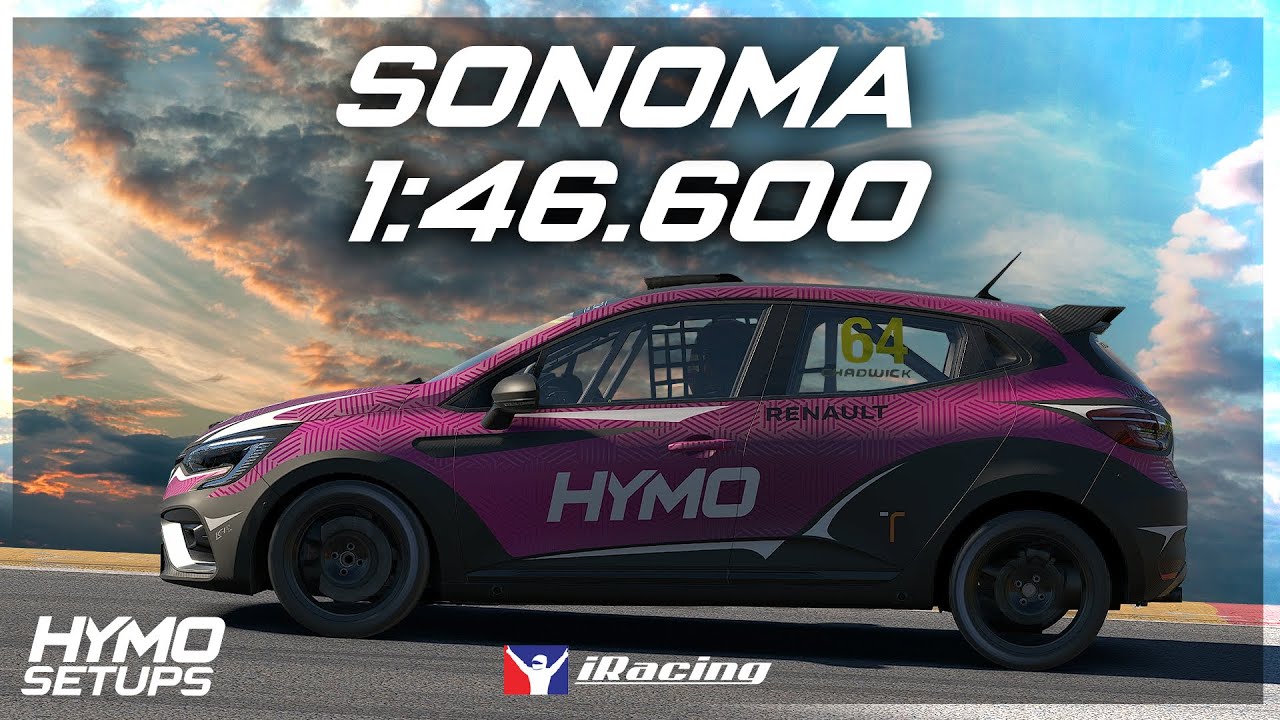 iRacing Hotlap | Renault Clio @ Sonoma - Sportscar Alt | PCC | 2026 S1 Week 7