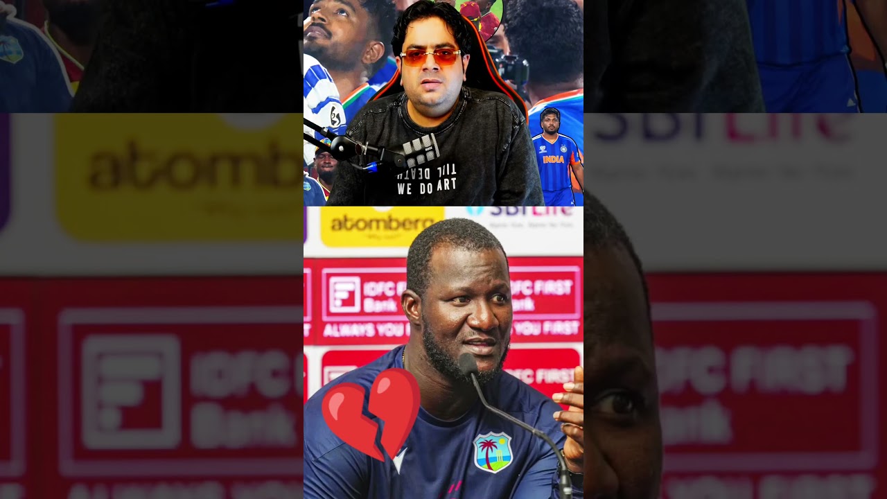 IND vs WI : Feeling sad for Daren Sammy 🤬 #t20worldcup2026