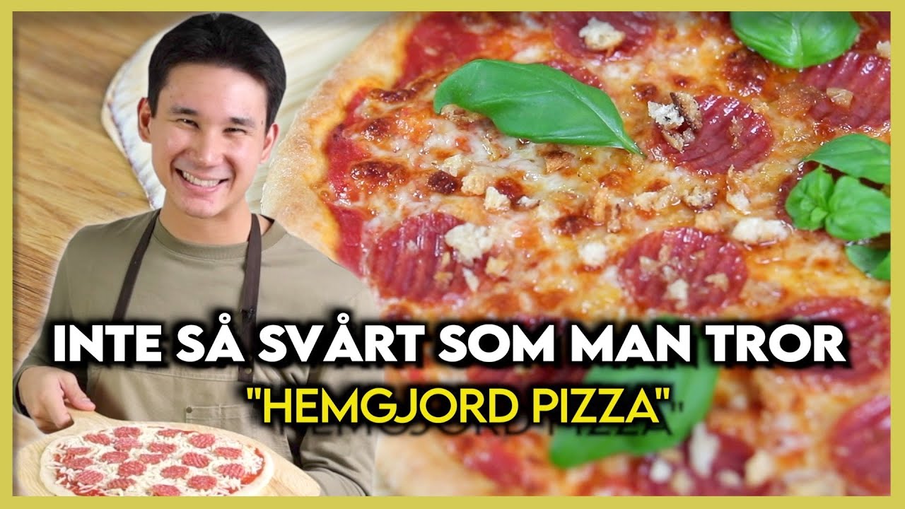 Så Gör Du En Dunder Pizza!