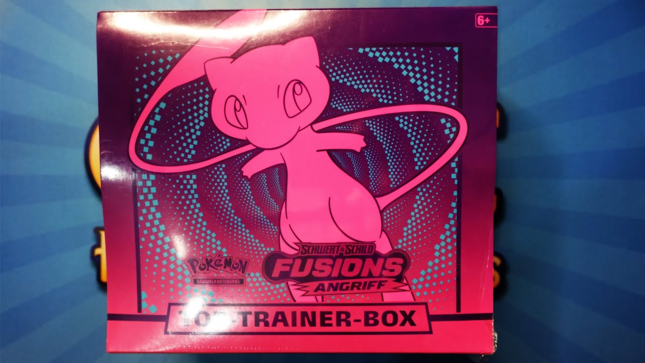 Pokemon Fusions Angriff Mew Top Elite Trainer Box Unboxing / Opening