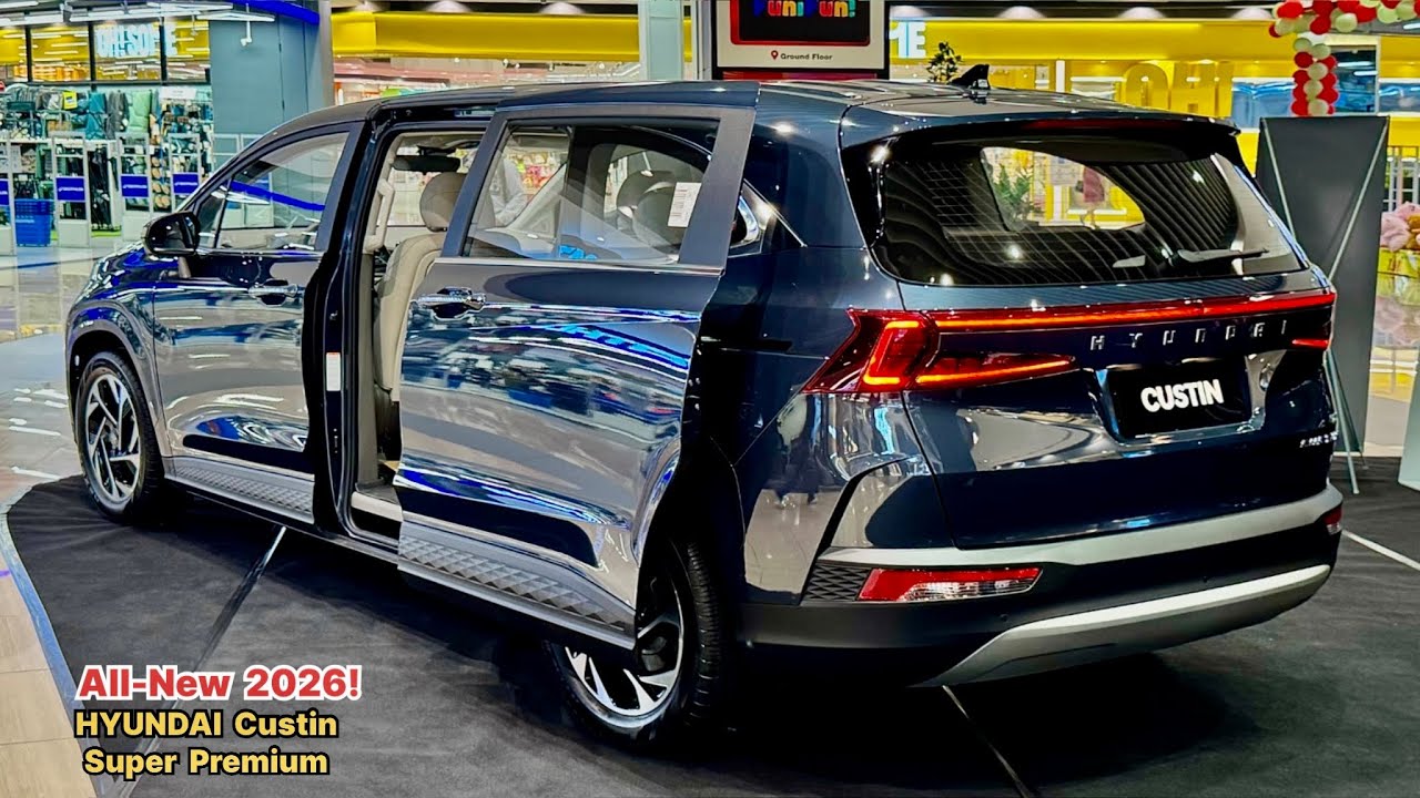 Новинка! Совершенно новый Hyundai Custin Premium VIP 2026 года | Роскошный комфорт в салоне и экс...