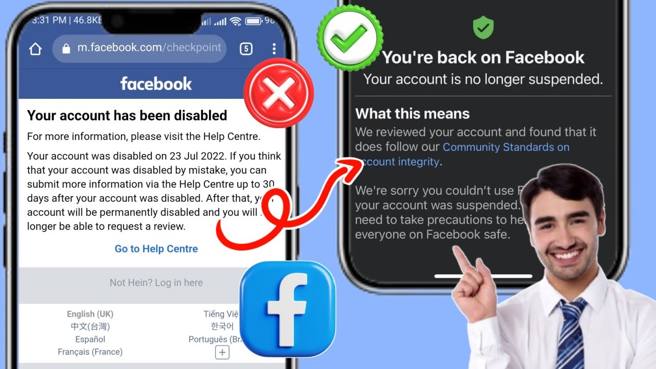 Come recuperare un account Facebook disabilitato definitivamente (2026) | Recupero account Facebook