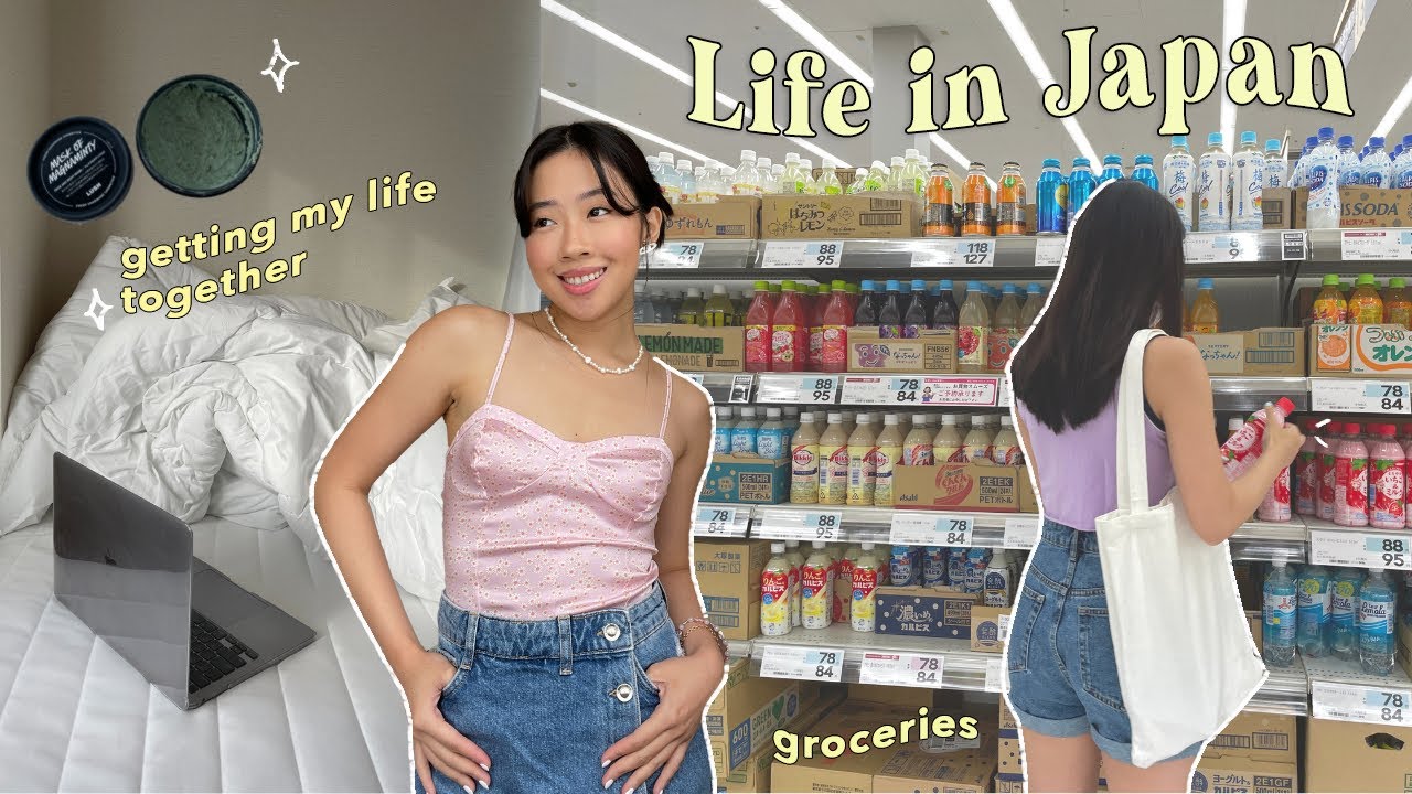 Living in Japan | weekly reset routine, grocery shopping & what i do when i'm sad 🌧
