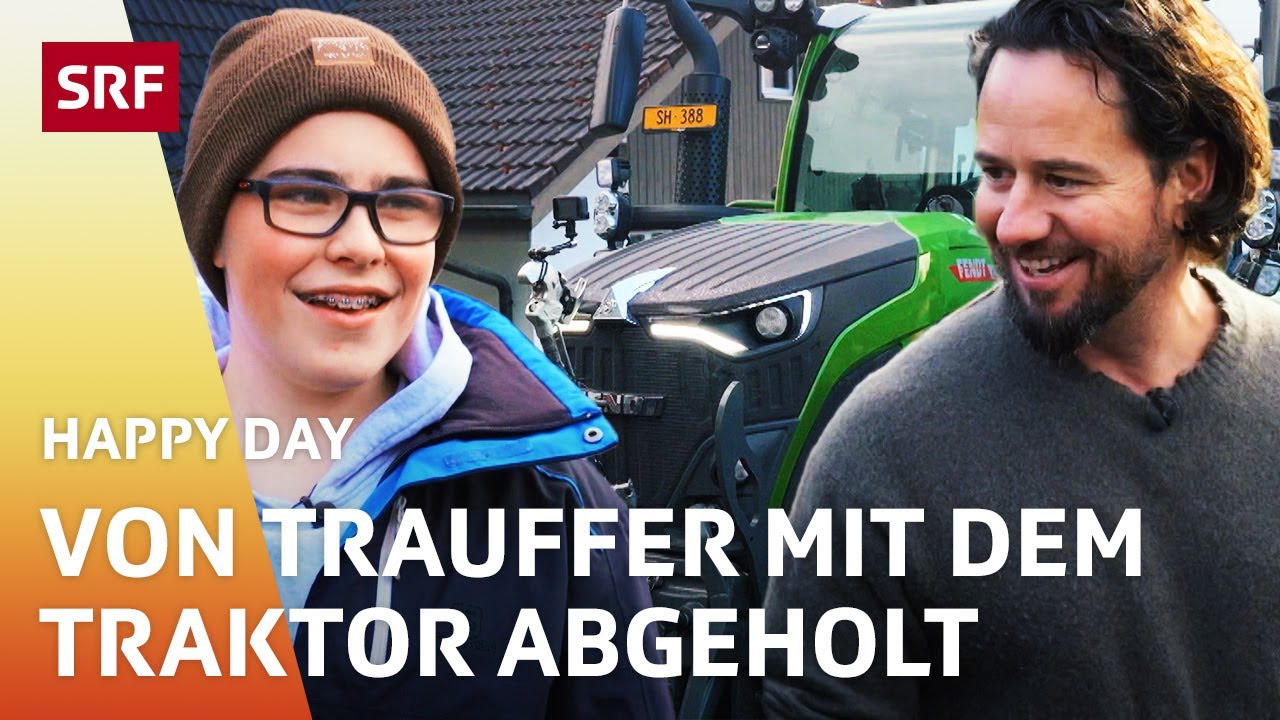 Starduett: Trauffer erfüllt Jodel-Traum von Hannes | Happy Day | SRF