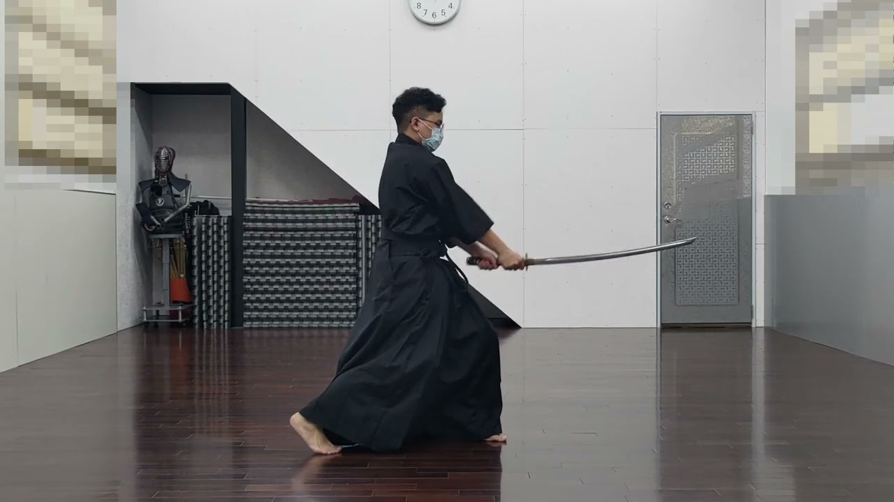 全日本剣道連盟 制定居合十二本 練習 2022/05/07