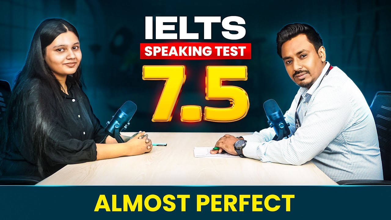 Собеседование по устной части IELTS | BAND 7.5 | Реальный тест!