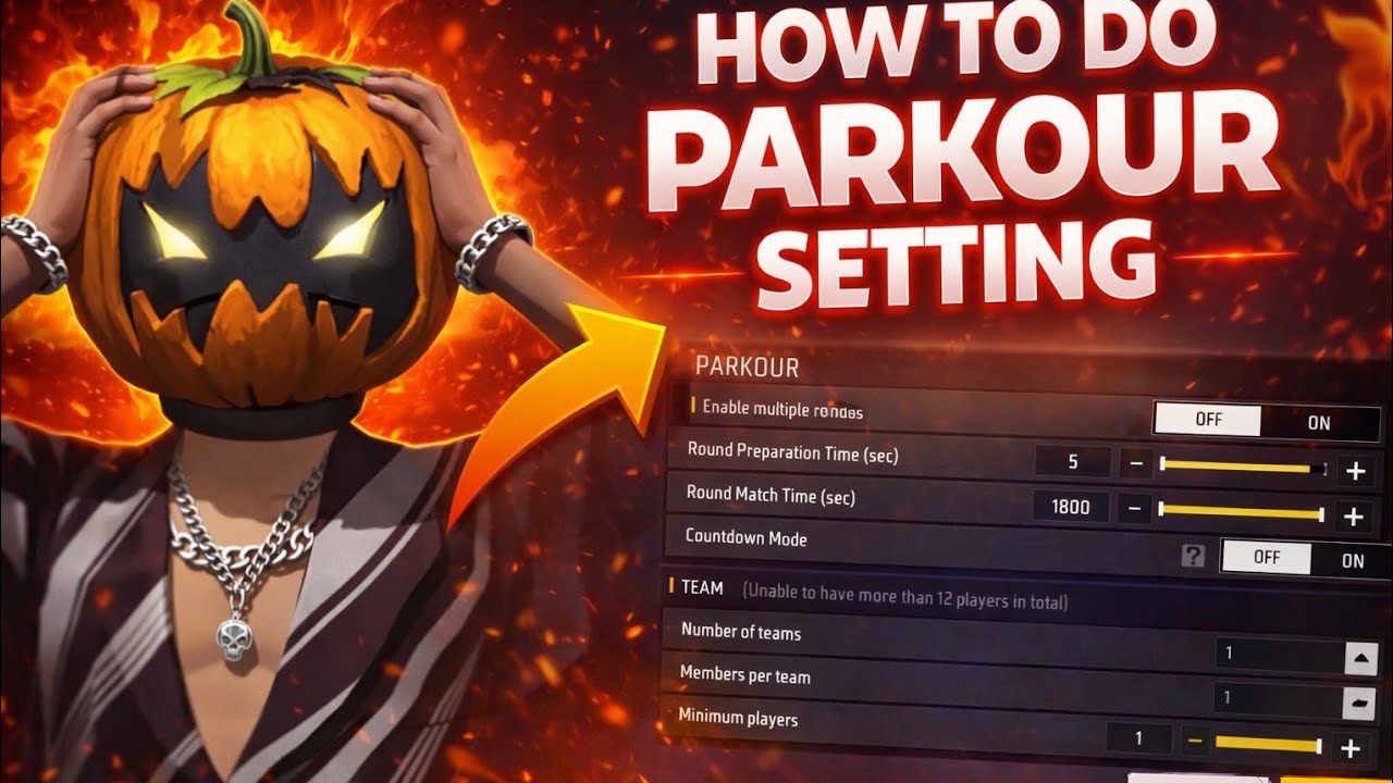 How to do parkour map setting in craftland mobile. #FreeFireMax #FFMCreative #Craftland