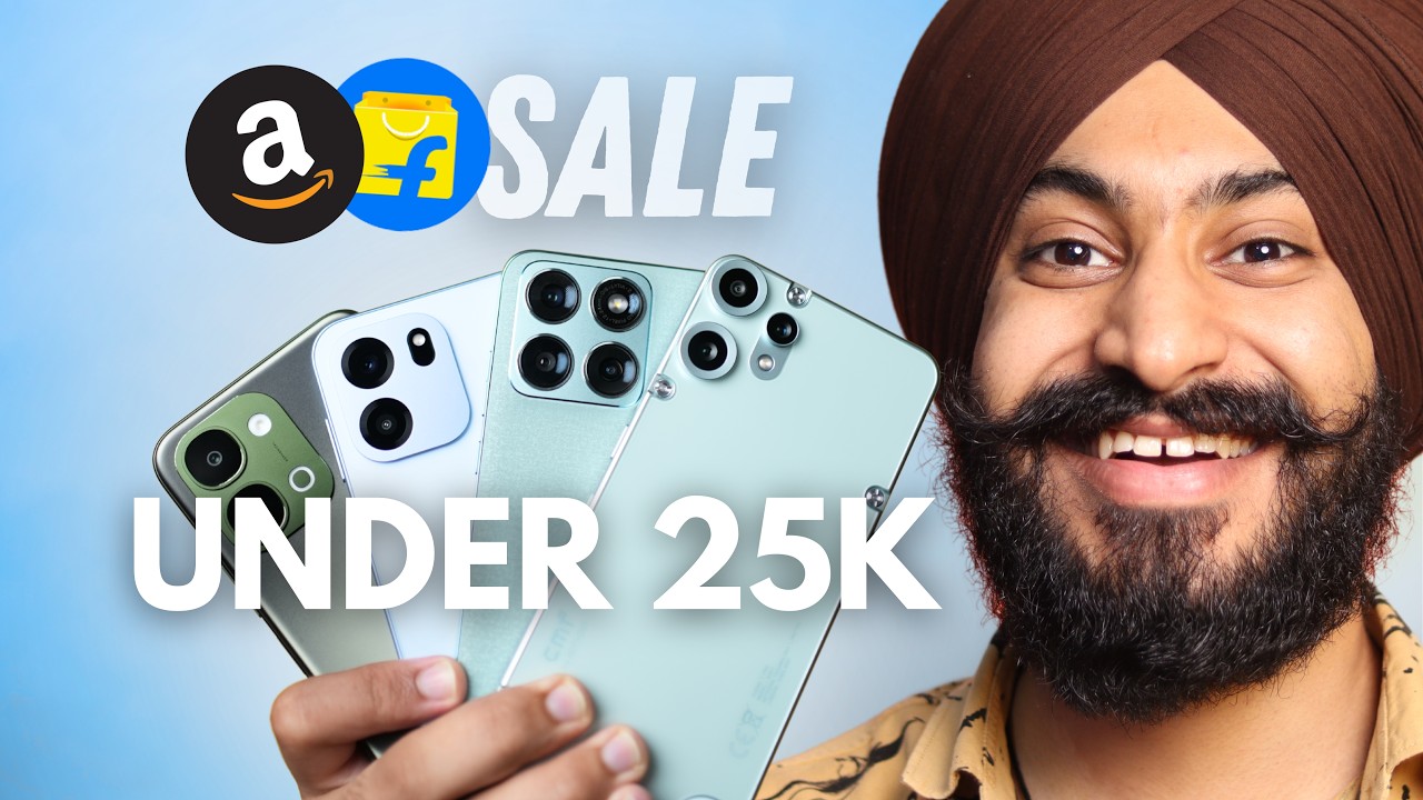 Top 5 Smartphone To Buy Under ₹25,000 In Amazon And Flipkart Freedom Sale!