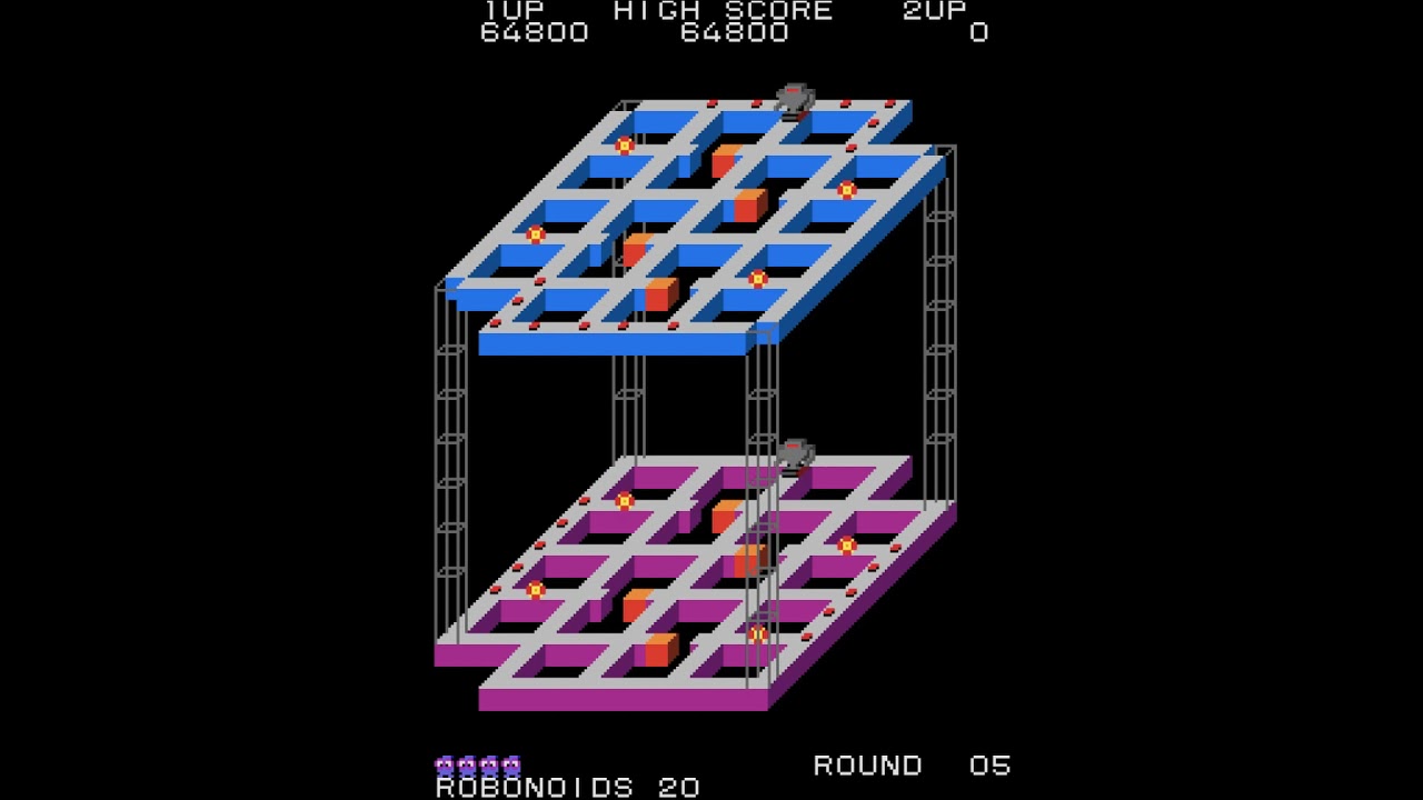 Marvin's Maze Longplay (Arcade Game)