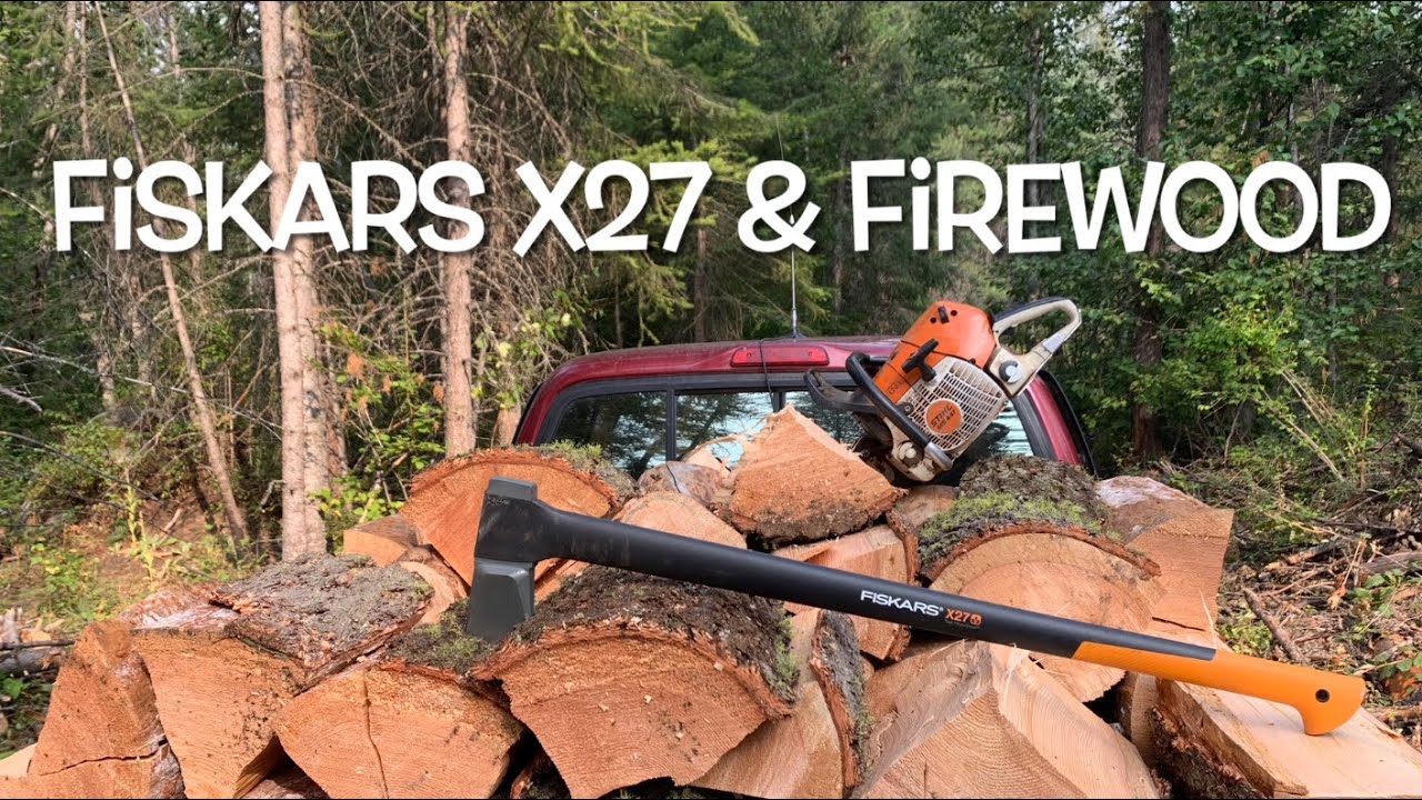 Новый топор! | Fiskars X27 | Заготовка дров | Stihl 441